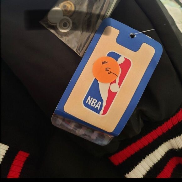 Vintage Jordan 1 bred Jeff Hamilton nba bulls varsity varsity reversible - Picture 3 of 5